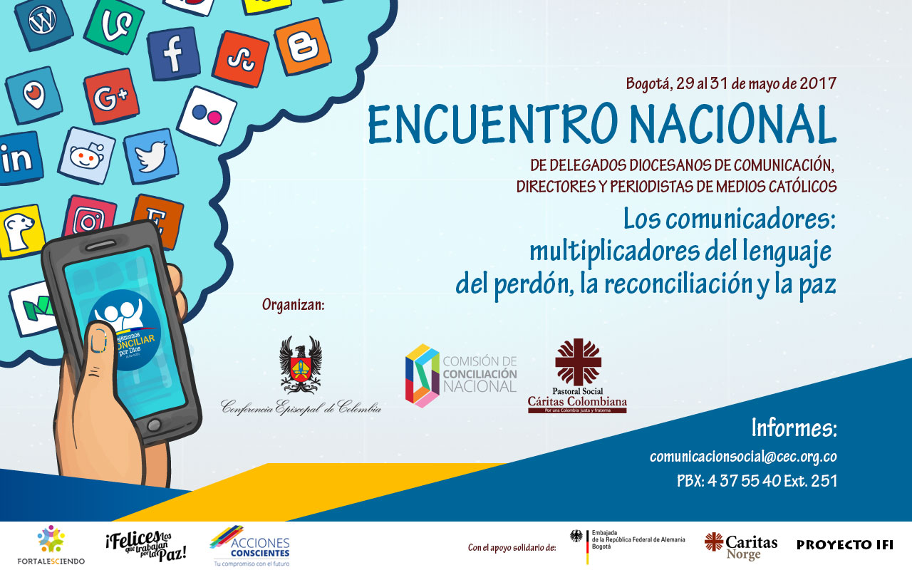 Encuentro nacional de comunicadores católicos se realizará en la Conferencia Episcopal de Colombia