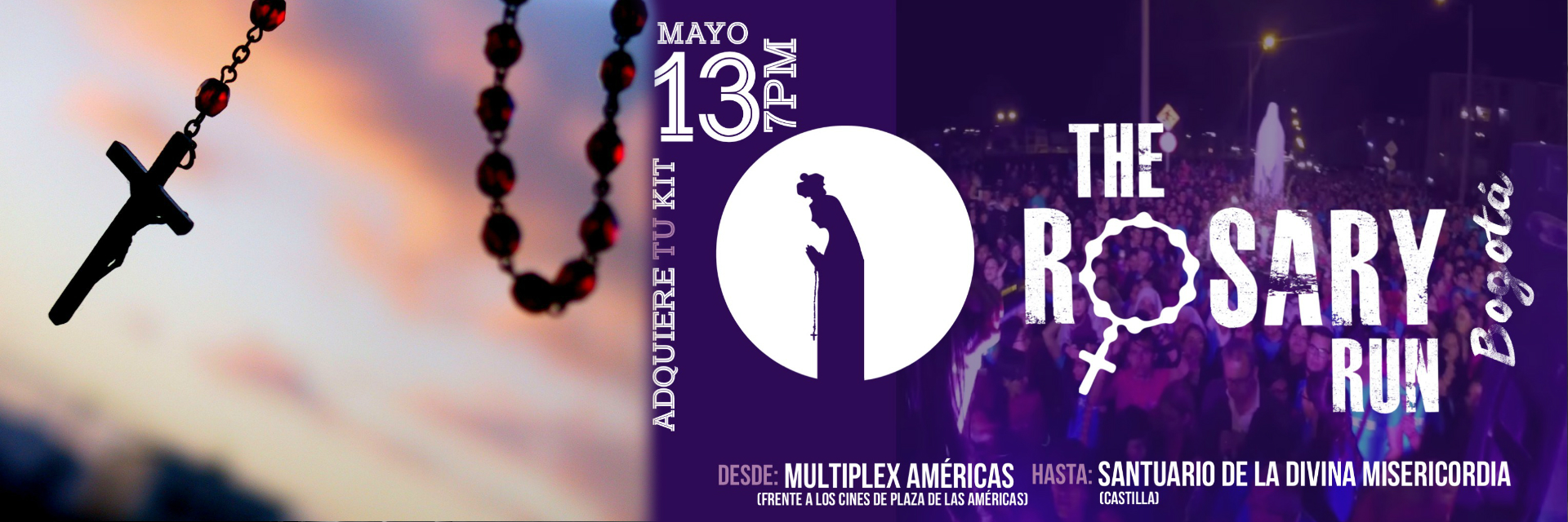 The Rosary Run Bogotá, se realizará el sábado 13 de mayo