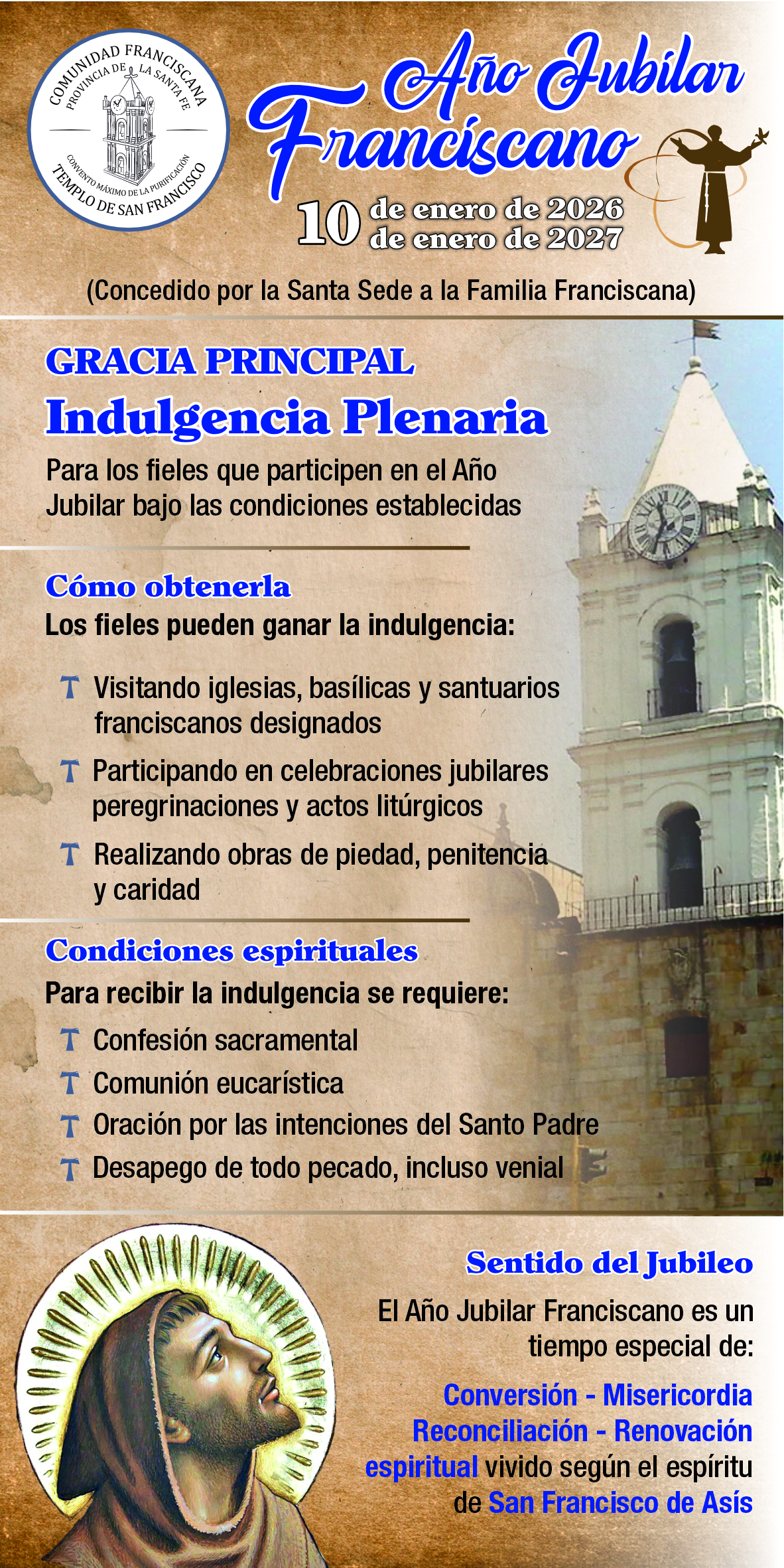 Año Jubilar Franciscano