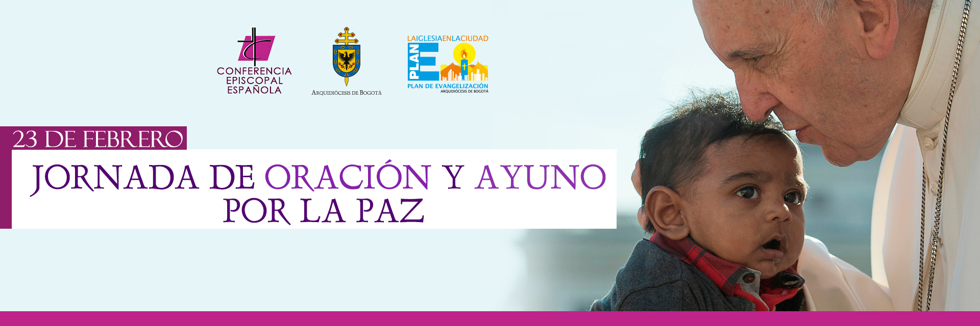 ¡Unidos en oración por la paz!