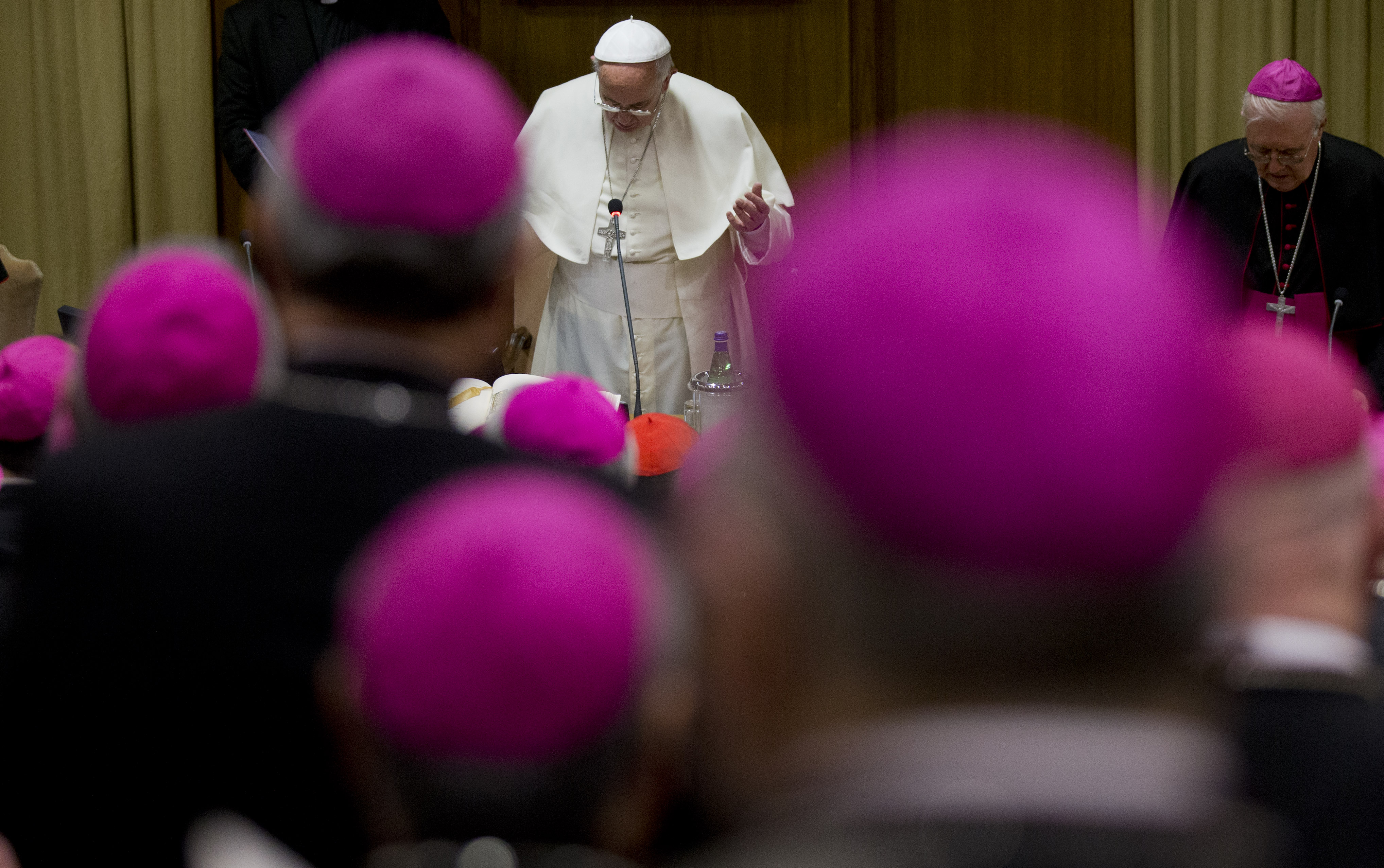 El Papa tiene un encuentro con los nuevos obispos