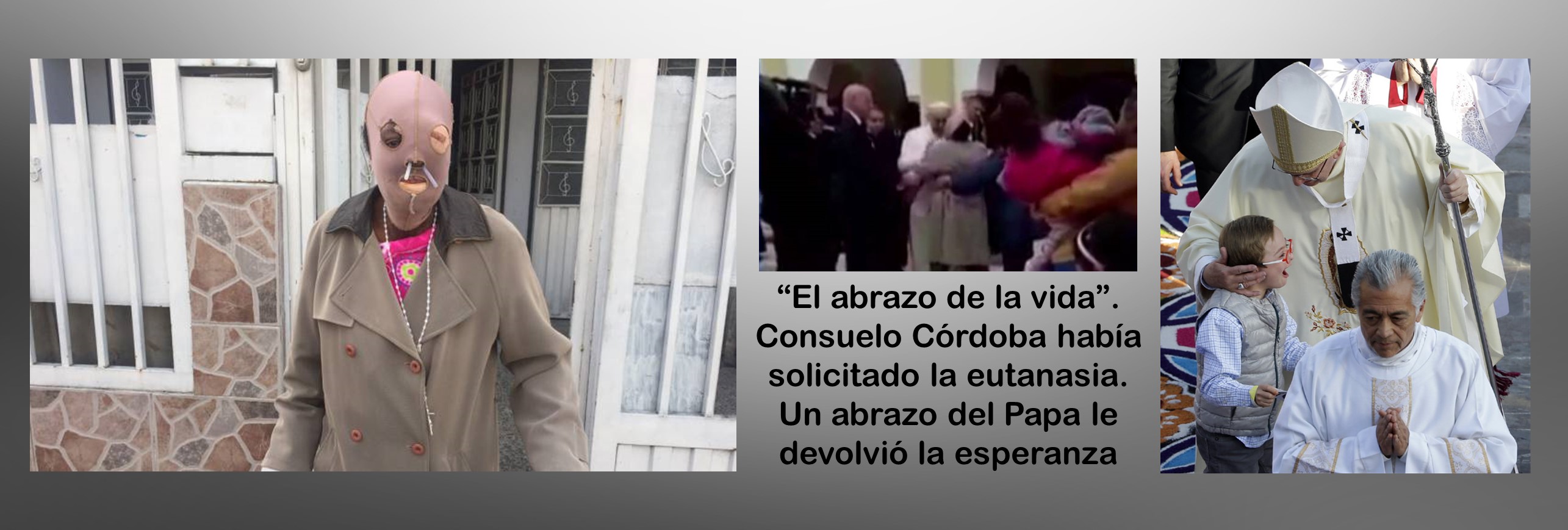 "Hace falta repetir que la vida humana, de la concepción hasta su fin natural, posee una dignidad intangible": Francisco