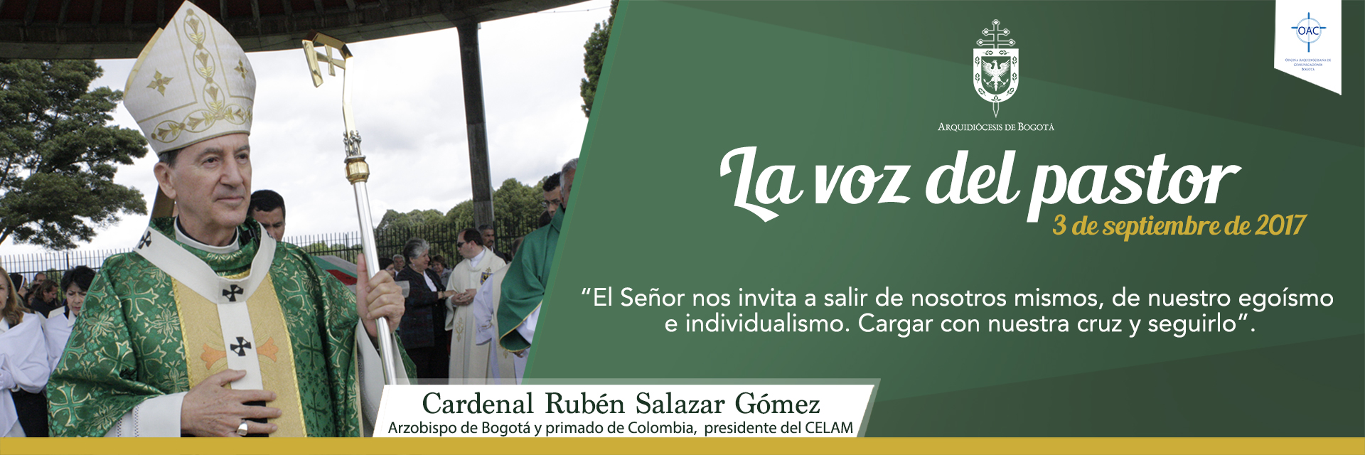 La voz del pastor 3 de septiembre de 2017
