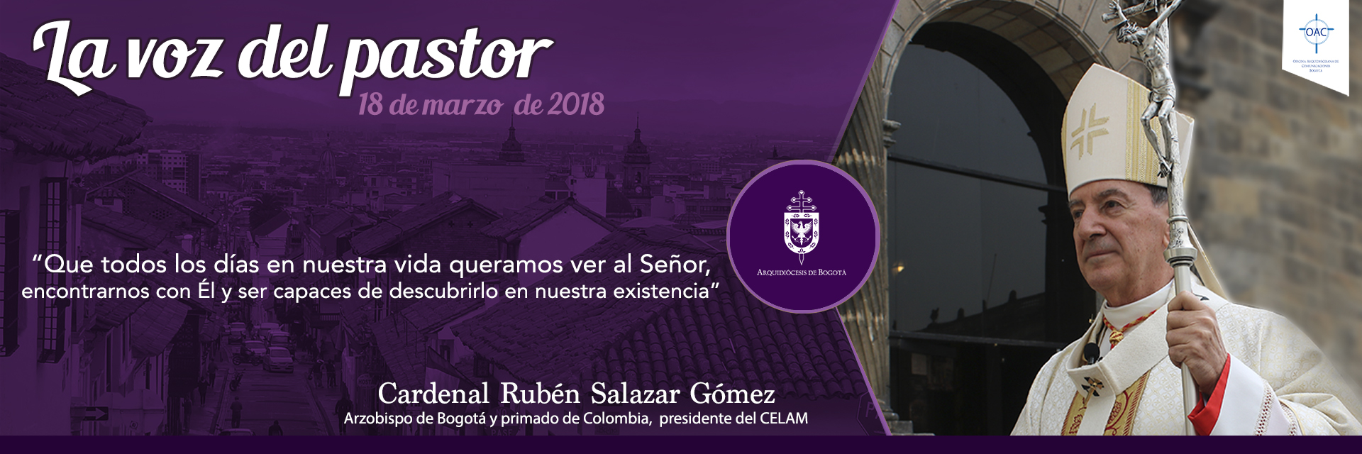 La voz del pastor 18 de marzo de 2018
