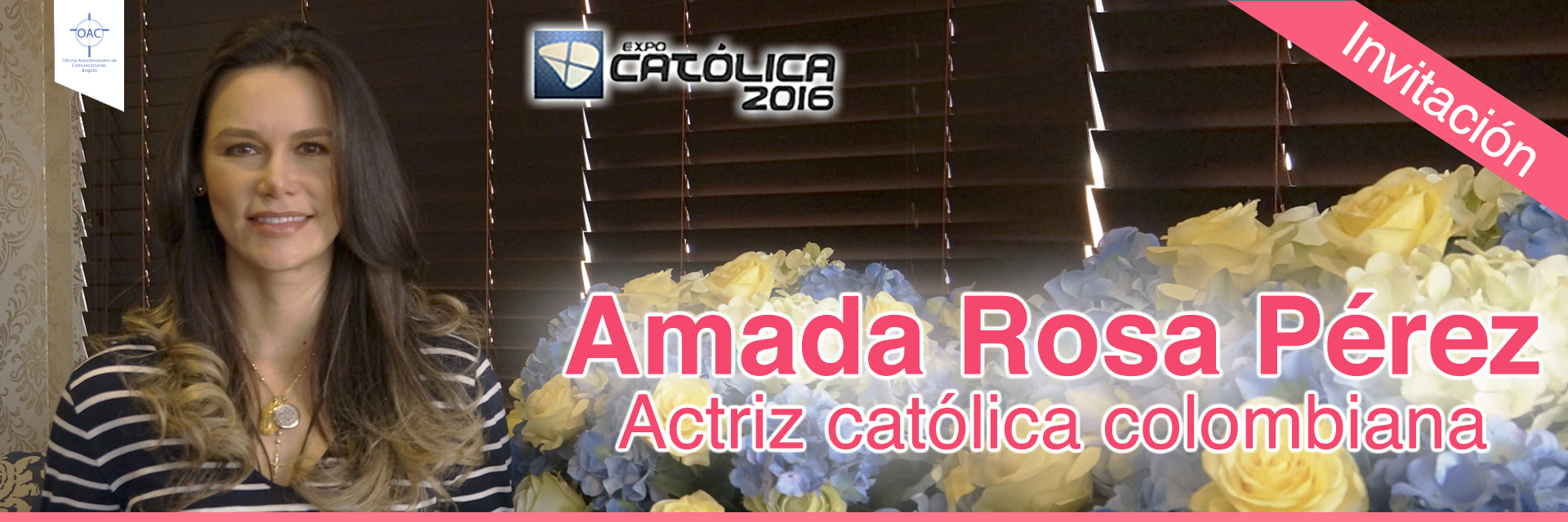 Invitación a Expocatólica por Amada Rosa Pérez