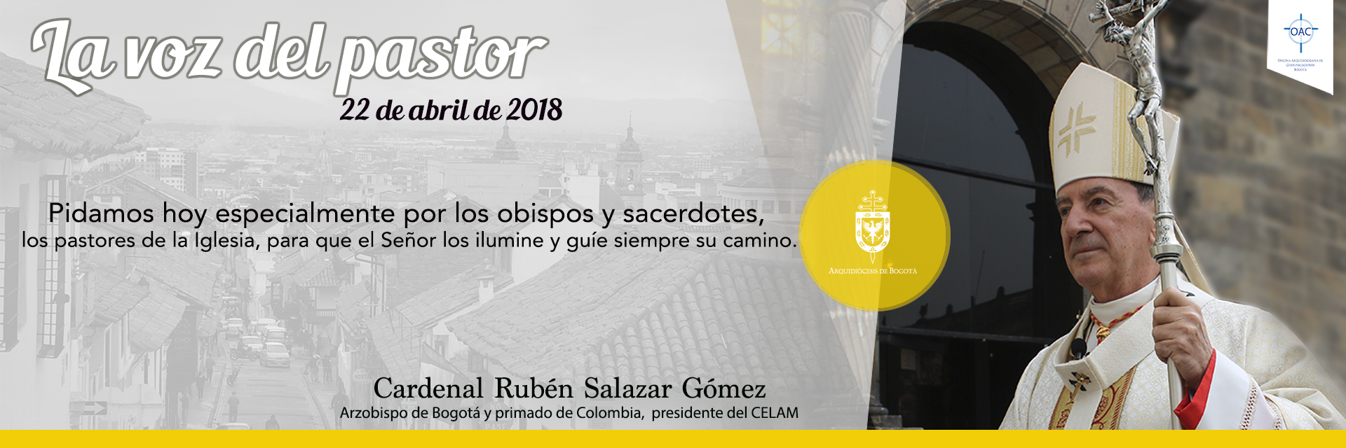 La voz del pastor 22 de abril de 2018