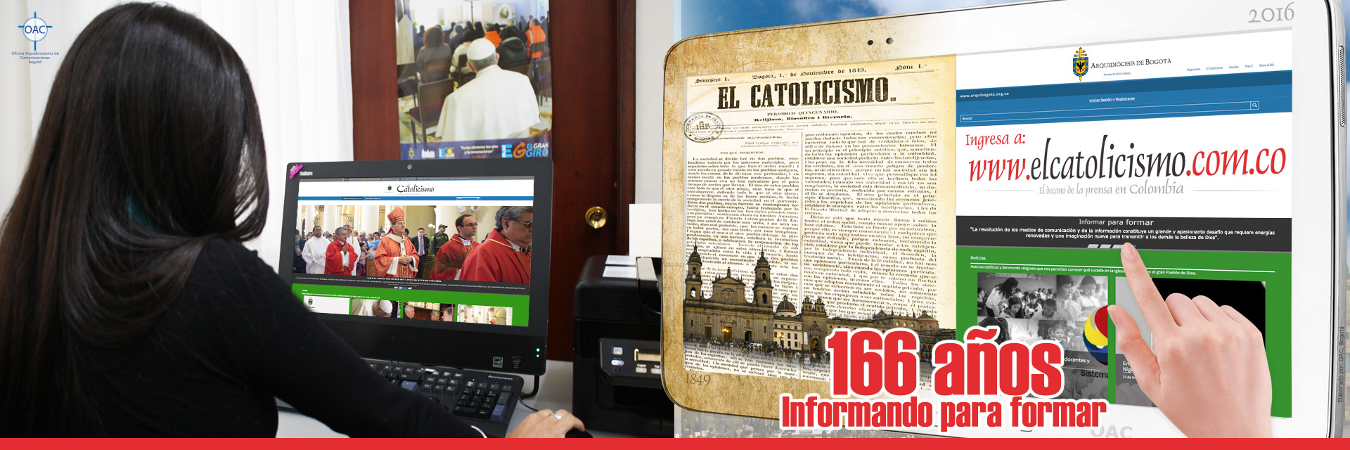 El Catolicismo celebra 166 años de vida periodística