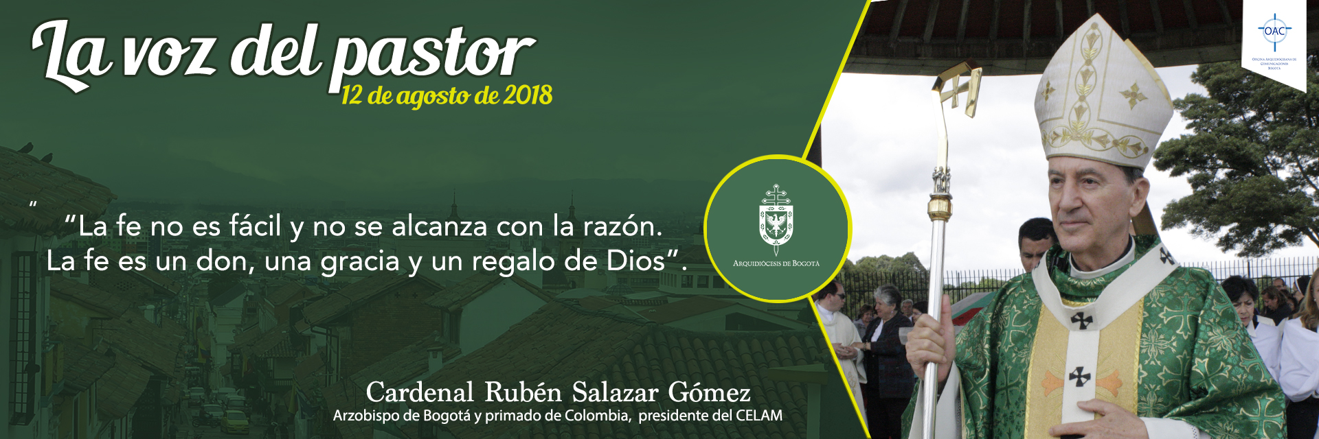 La voz del pastor 12 de agosto de 2018