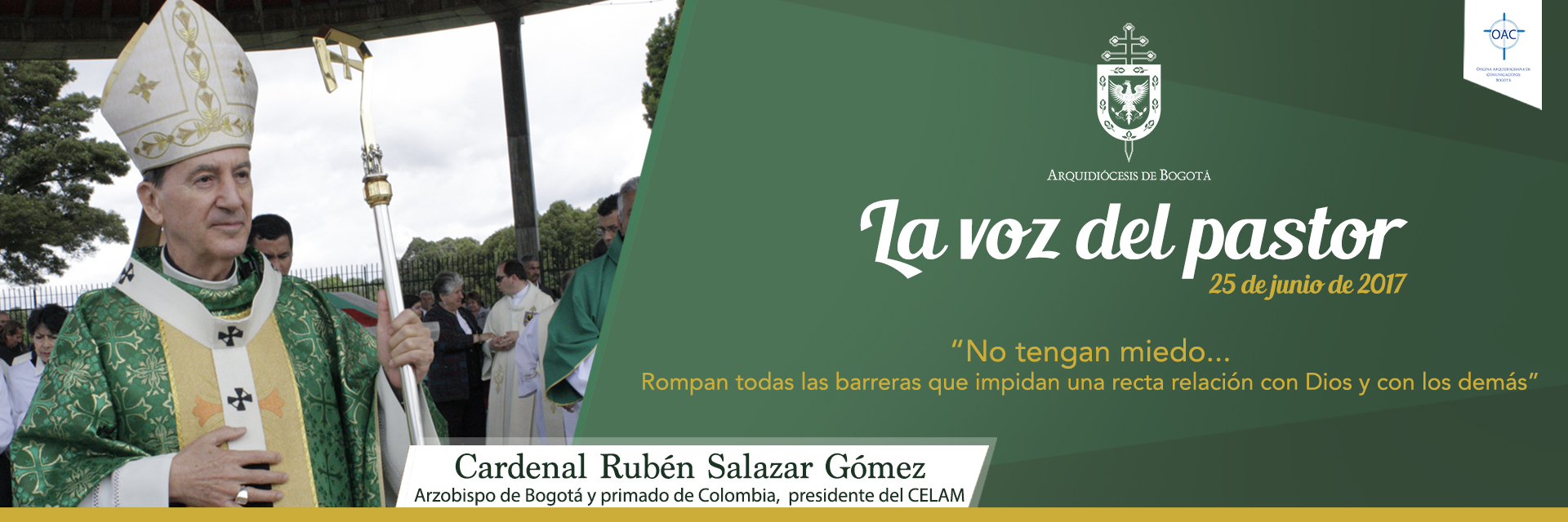 La voz del pastor 25 de junio de 2017