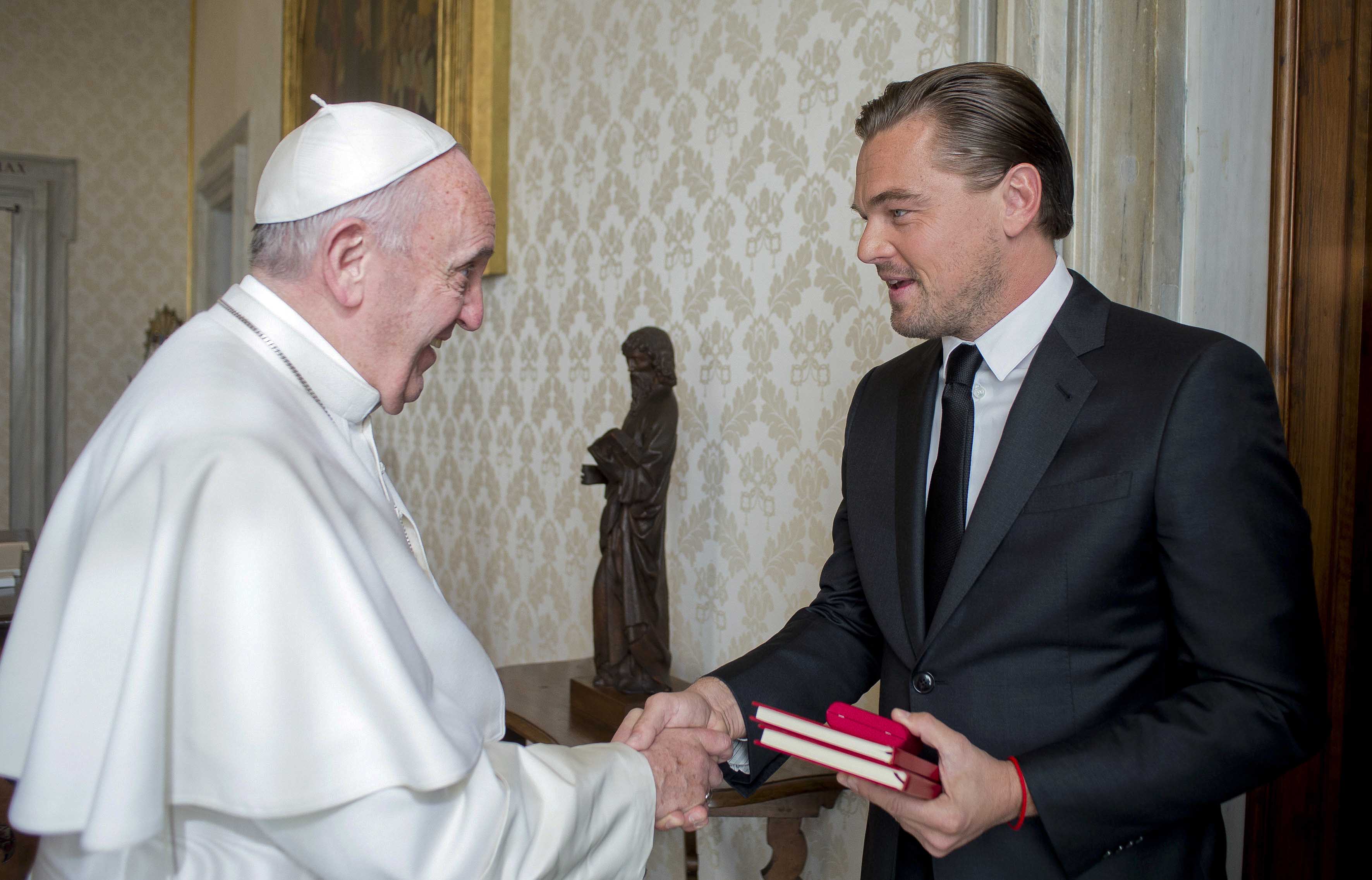 El papa Francisco y Leonardo DiCaprio, juntos en documental sobre el cambio climático