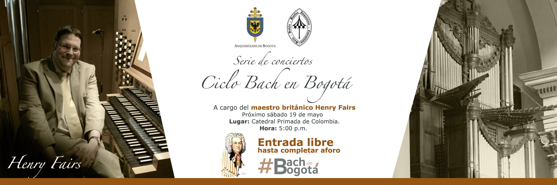 Concierto de Bach en Bogotá