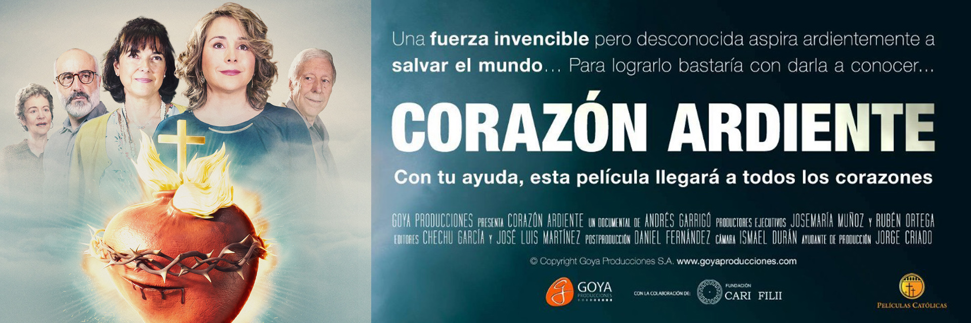 Sagrado Corazón de Jesús en pantalla grande