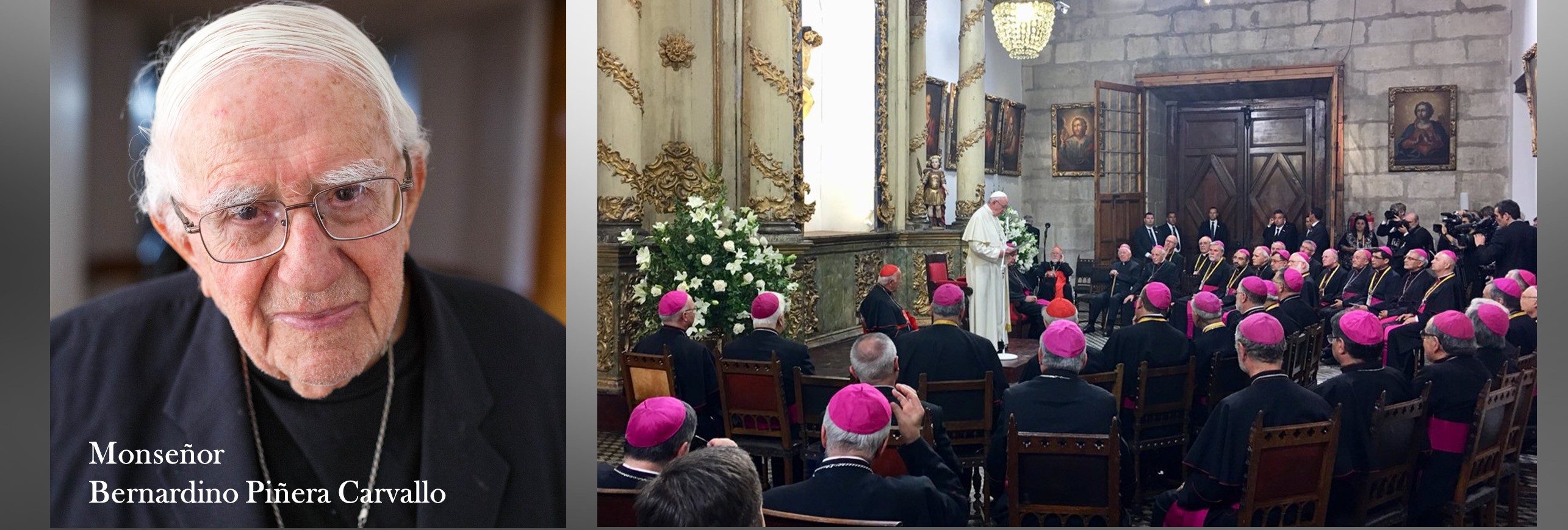 Francisco se reúne con los obispos chilenos