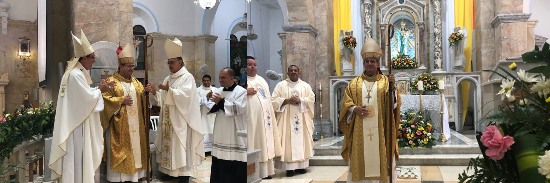 Monseñor Francisco Antonio Ceballos tomó posesión como nuevo obispo de la diócesis de Riohacha