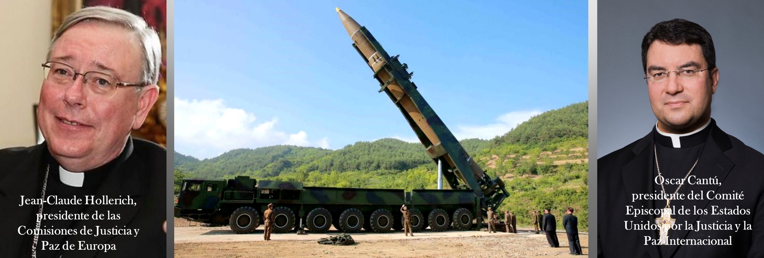 Presidentes de Justicia y paz piden la eliminación de las armas nucleares