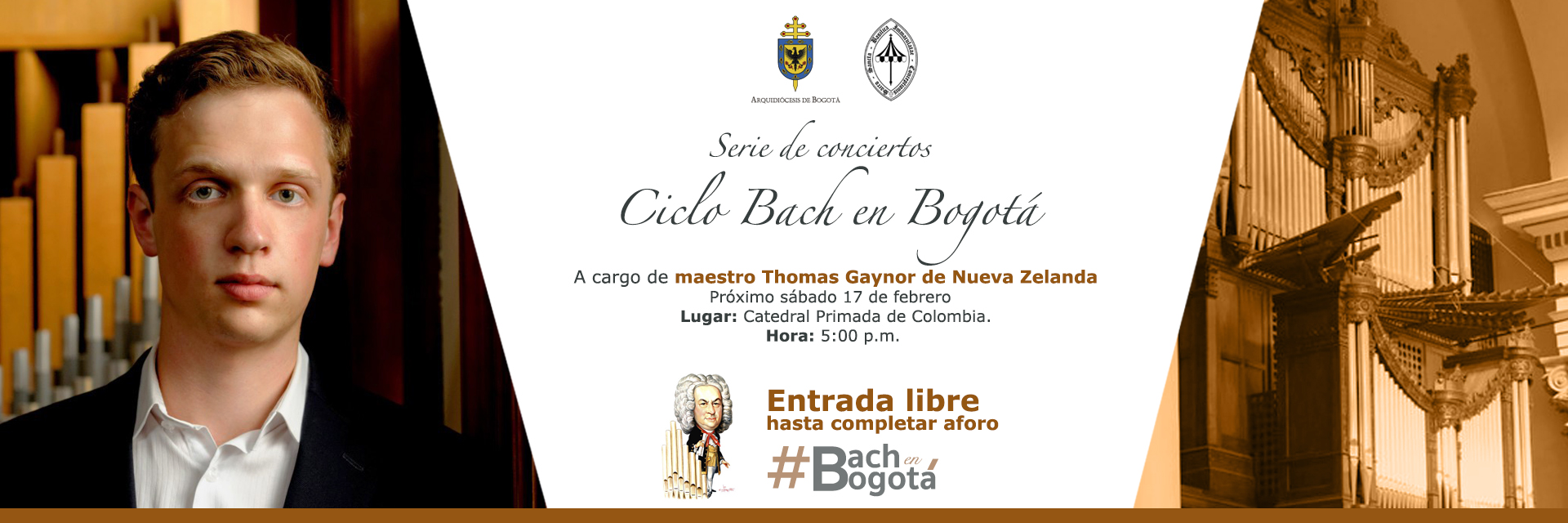 Bach en Bogotá, concierto en la Catedral