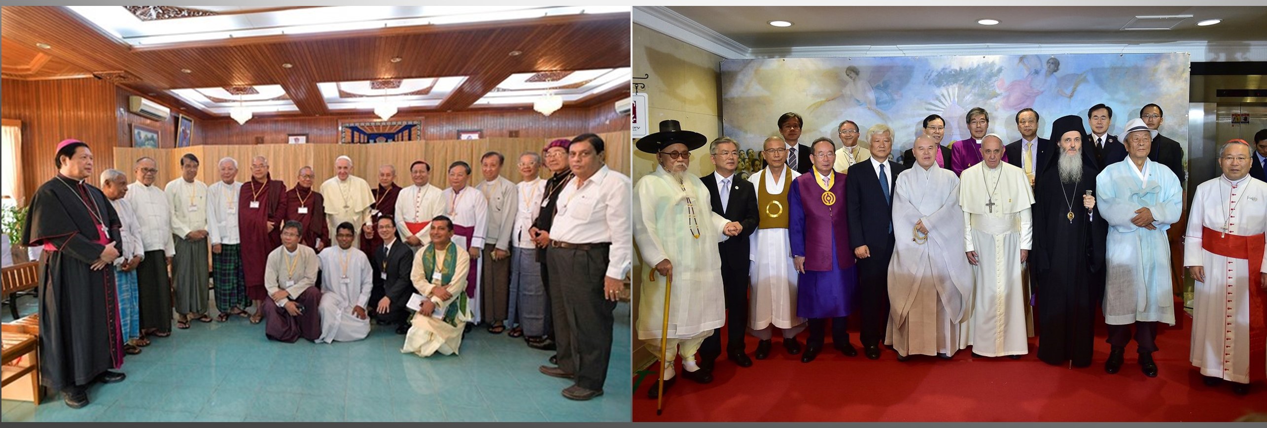 Francisco a los líderes religiosos: “No tengamos miedo a las diferencias”