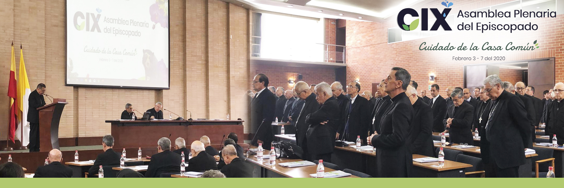 Inicia formalmente la Asamblea del Episcopado, con un llamado a una mayor conciencia socio-ecológica