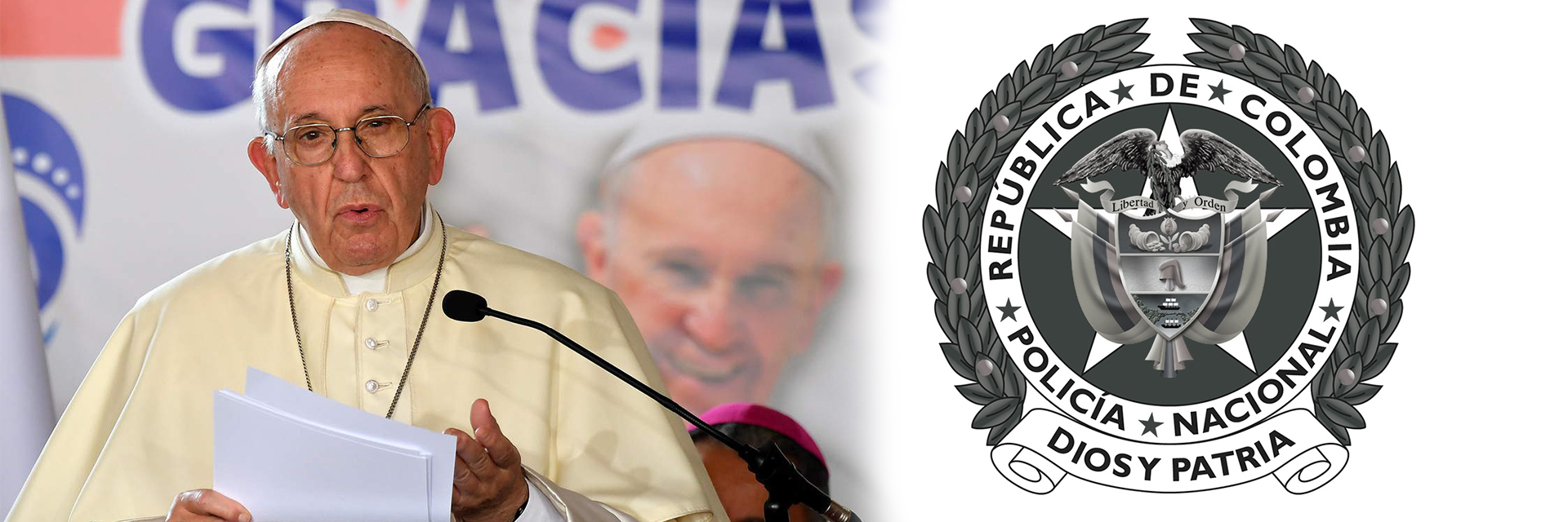 El Papa rinde homenaje a los cadetes muertos en la Escuela General Santander