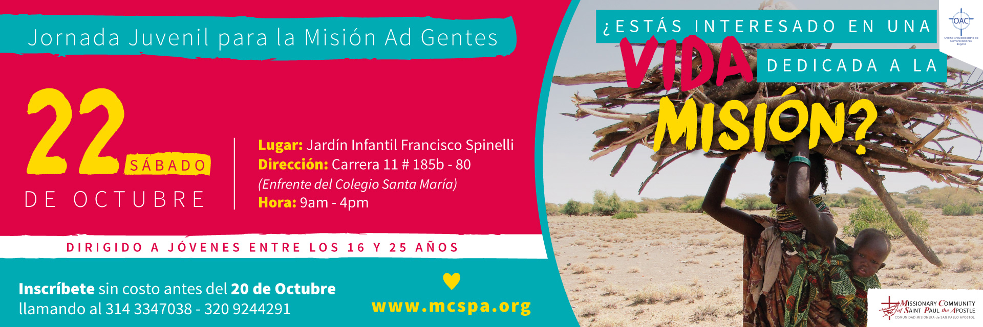 Jornada Juvenil para la Misión Ad gentes
