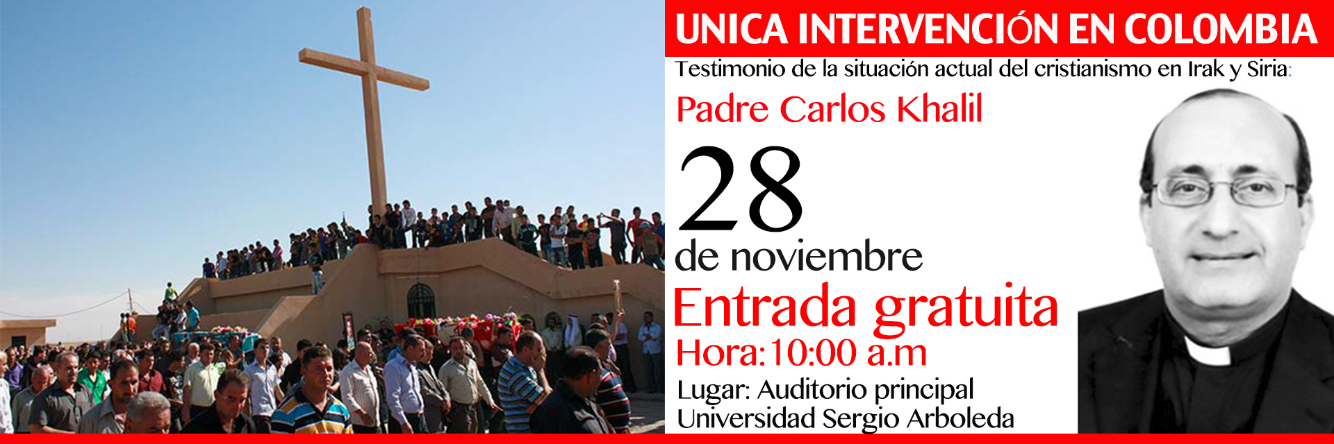 Testimonio de la situación actual del cristianismo en Irak y Siria:
