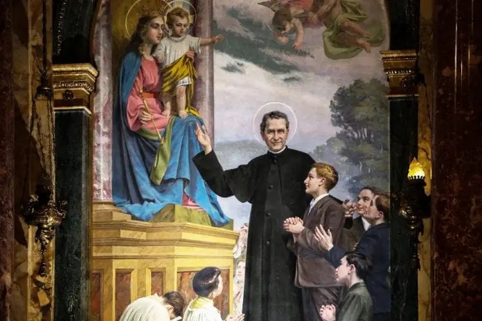 Hoy celebramos a San Juan Bosco, padre y maestro de la juventud