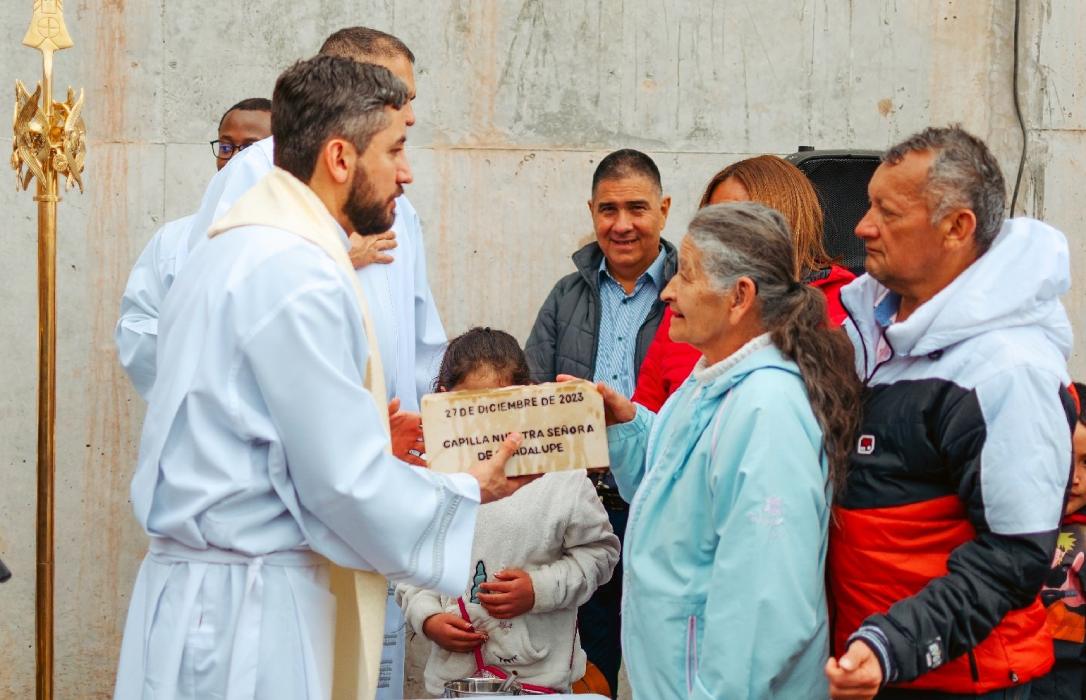 Comunidad de San Cristóbal Sur contará con un nuevo espacio de encuentro y oración