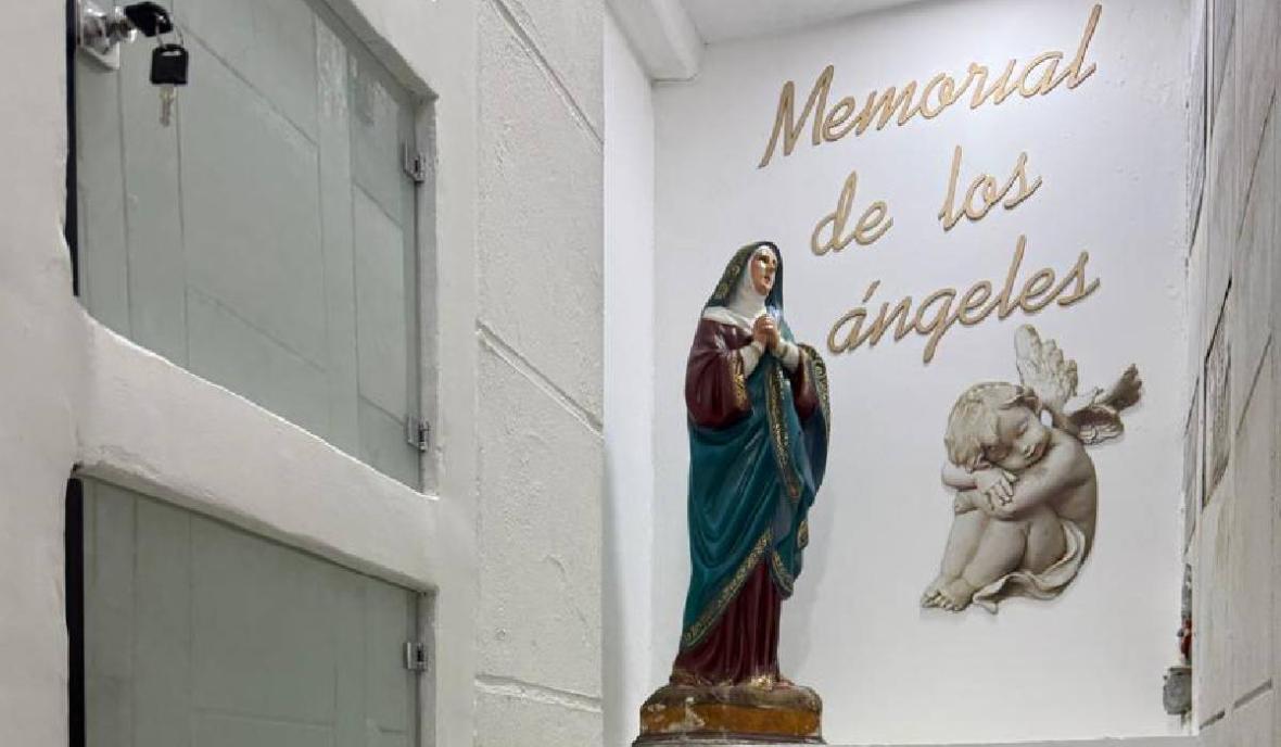 ‘Memorial de los Ángeles’ es bendecido e inaugurado en el barrio San Bernardo 