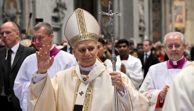 Nuevo báculo pastoral para el papa León XIV