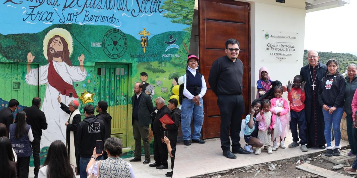 Dos nuevos Centros Integrales de Pastoral Social al servicio de la comunidad en San Bernardo y Tocaimita.