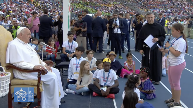 Así fue la primera Jornada Mundial de los Niños con el papa Francisco en Roma