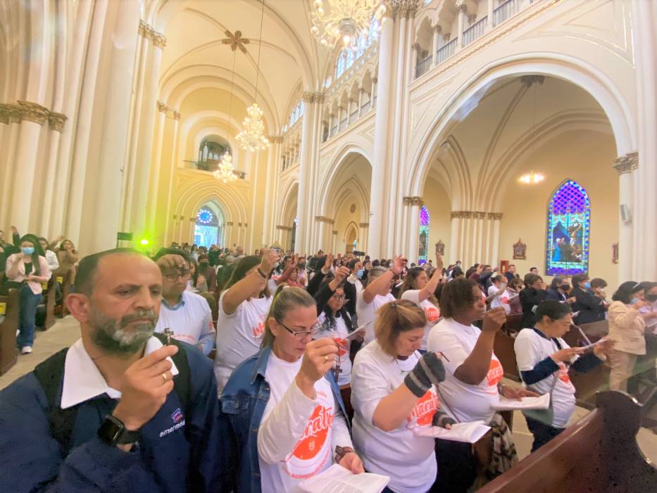 Envío Misionero de los voluntarios de la II Maratón ¡Porque la fe es acción!