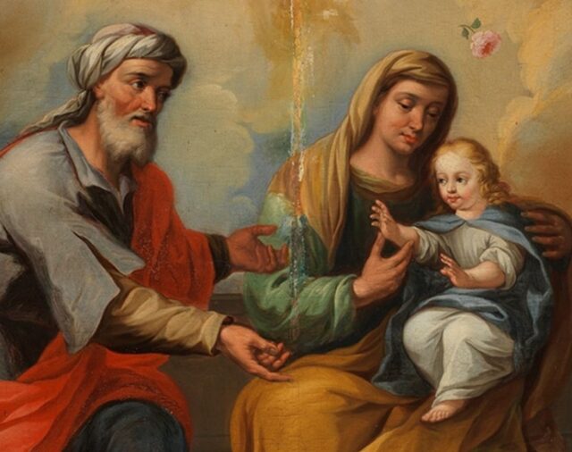 Hoy celebramos a los santos Joaquín y Ana, padres de la Virgen María y patronos de los abuelos