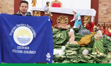 La parroquia San Marcelino Champagnat recibió el galardón Bandera Azul Ecológica Eclesial