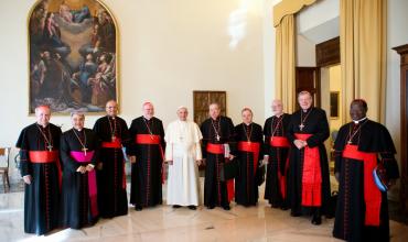 Finaliza una nueva reunión del Papa y el Consejo de Cardenales
