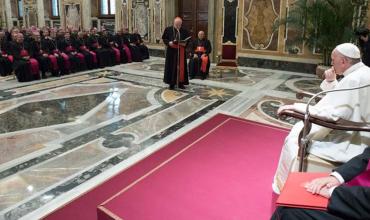 Francisco se reúne con los nuevos obispos