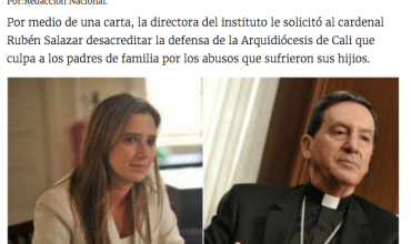 ICBF pide a la Iglesia Católica que rechace públicamente abuso de menores
