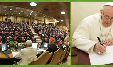 La exhortación postsinodal será publicada la próxima semana