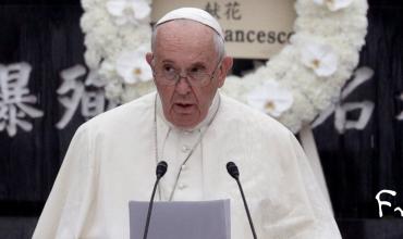 La única arma capaz de garantizar la paz es el diálogo, afirma el Papa en Japón