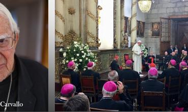 Francisco se reúne con los obispos chilenos