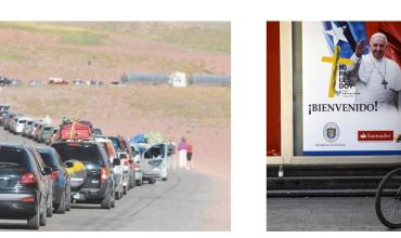 Los argentinos van a Chile a ver al Papa