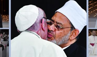 Histórica firma sobre la hermandad de la humanidad