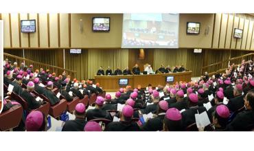 El obispo de Ocaña, Gabriel Ángel Villa-Vahos, presentó su intervención en el sínodo