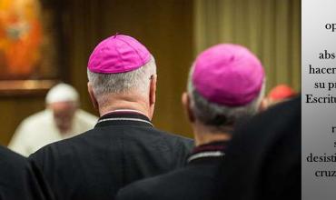 El Vaticano se pronuncia en contra de quienes quieren imponer temas al Papa