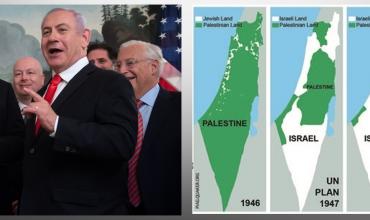 Trump propone un estado palestino sin Jerusalén