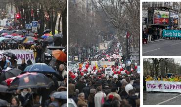 De la sombra a la luz: 40 mil personas marcharon por la vida en París el pasado domingo