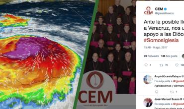 Por llegada de huracán Franklin a México, lanzan cadena de oración