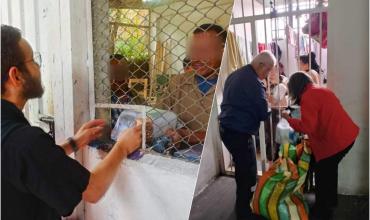 la Iglesia en Bogotá llevó esperanza y cuidado a las cárceles.