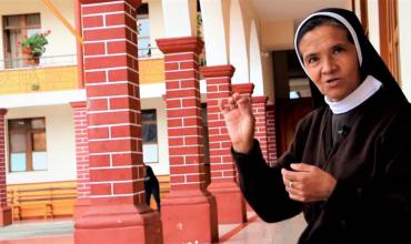 Hermana Gloria Narváez se refirió al trabajo de su comunidad a favor de las mujeres en África