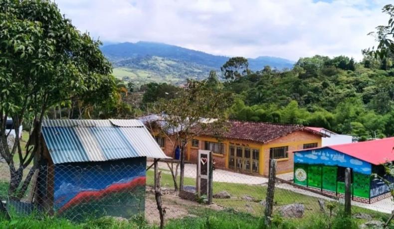 Bendición de la Granja terapéutica San José.